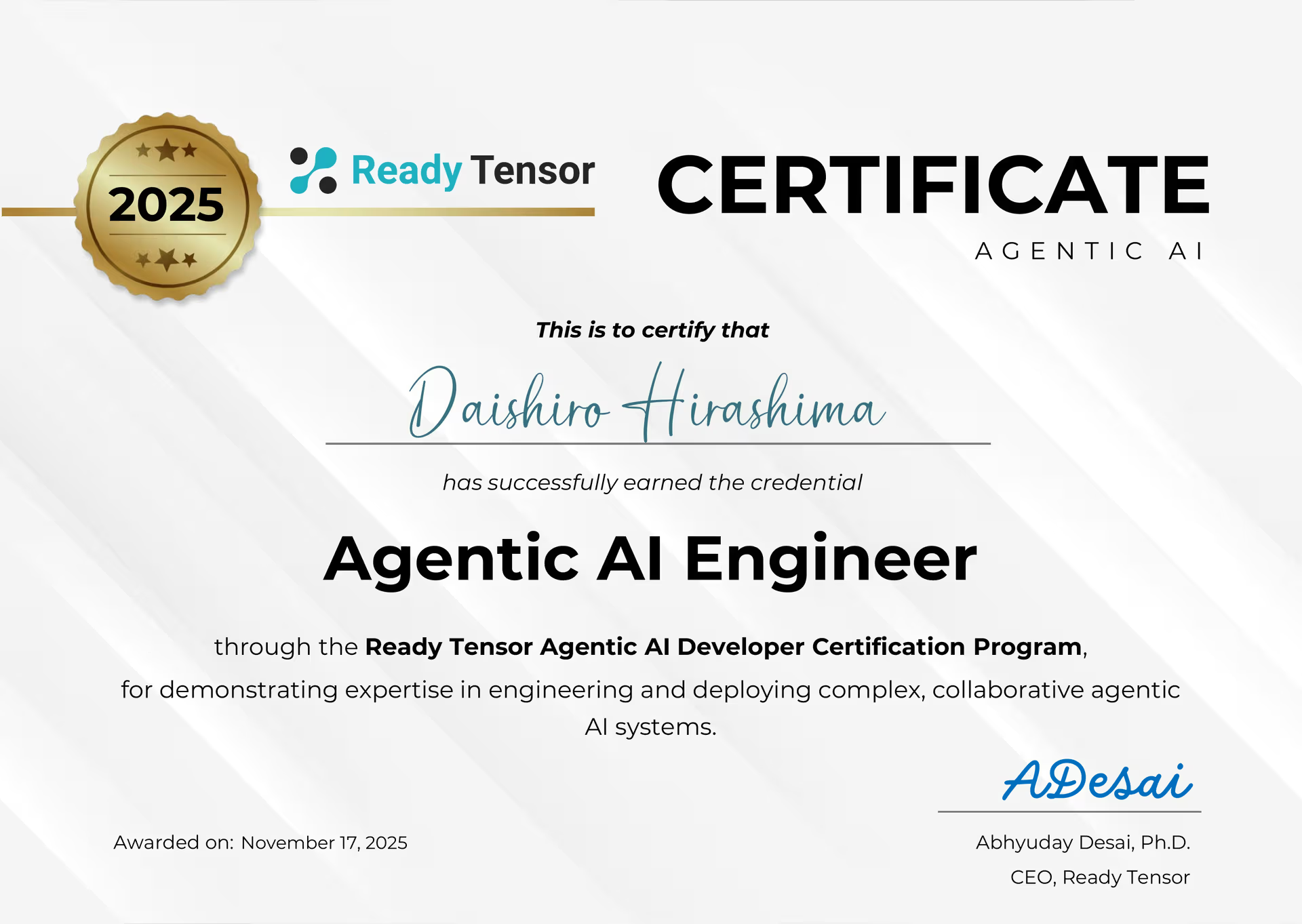 Agentic AI Developer Certification Module 3